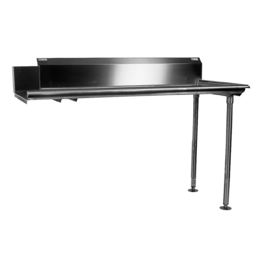 Winholt CDT-14-S-84L 84 Inch Dishtable Stainless Steel Clean Straight Design