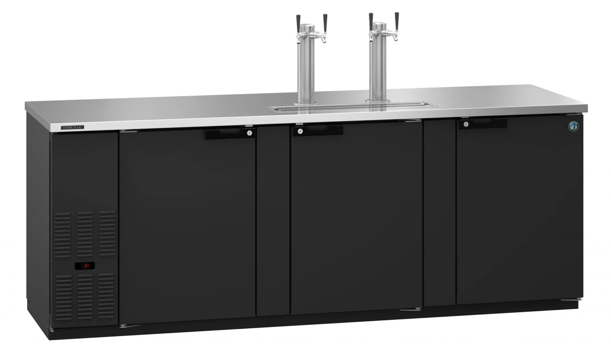 Hoshizaki DD95 95 Inch Draft Beer Cooler Direct Draw Three-section Stainless Steel Hoshizaki DD95 95 Inch Draft Beer Cooler Direct Draw Three-section Stainless Steel