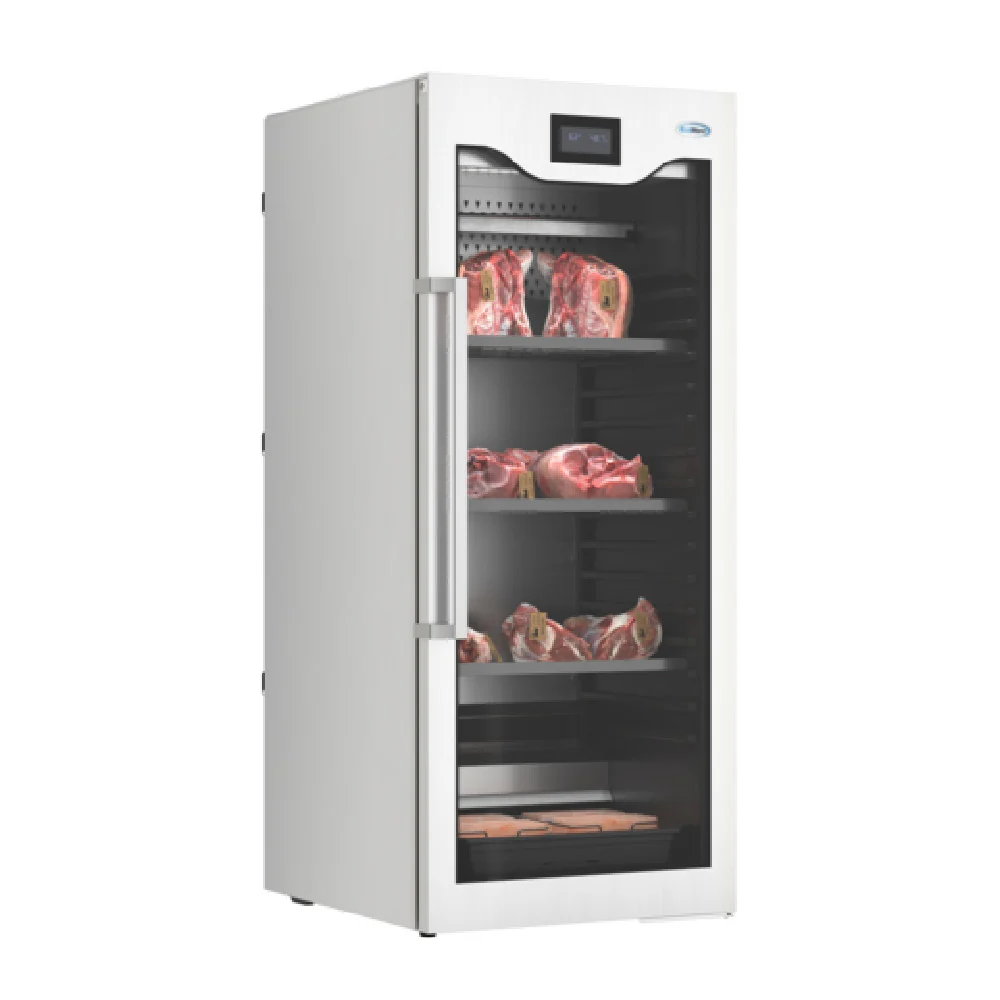 Koolmore KM-AGER17 27 Inch Commercial Dry Ager Refrigerator 17 cu ft Stainless Steel with Swivel Hooks and Salt Tray Koolmore KM-AGER17 27 Inch Commercial Dry Ager Refrigerator 17 cu ft Stainless Steel with Swivel Hooks and Salt Tray