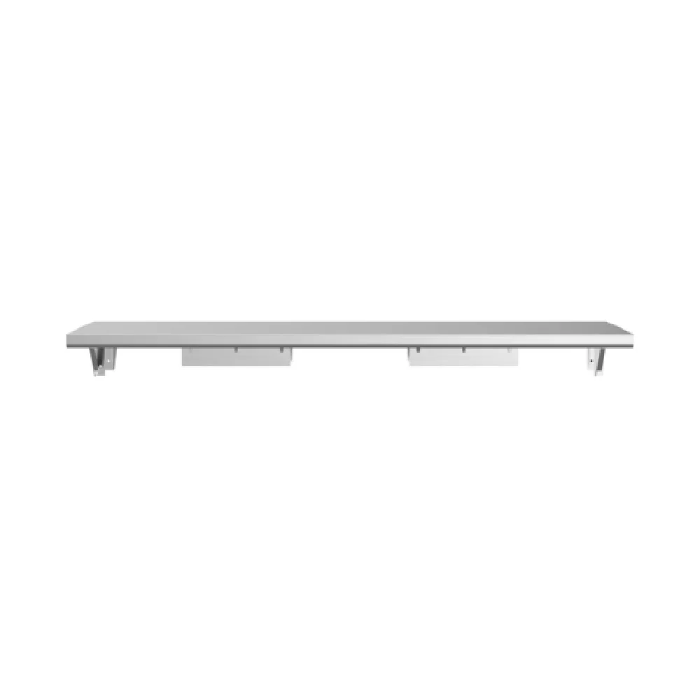 Winholt SSPT-1884 84 Inch Pass-Thru Shelf Stainless Steel with 3 Brackets
