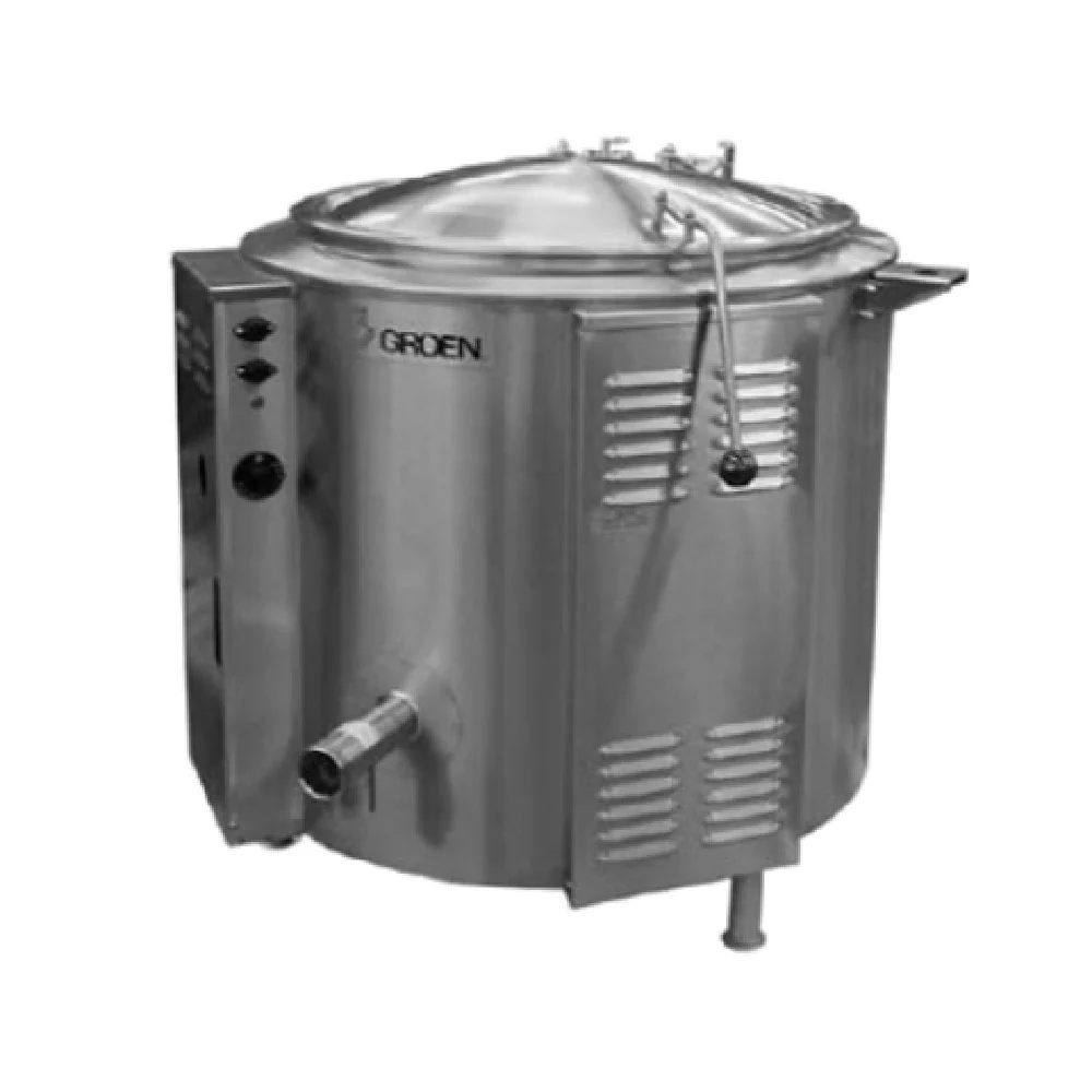 Groen EE-100 Kettle Electric 44 Inch 100 Gallon 316 Stainless Steel With Strainer