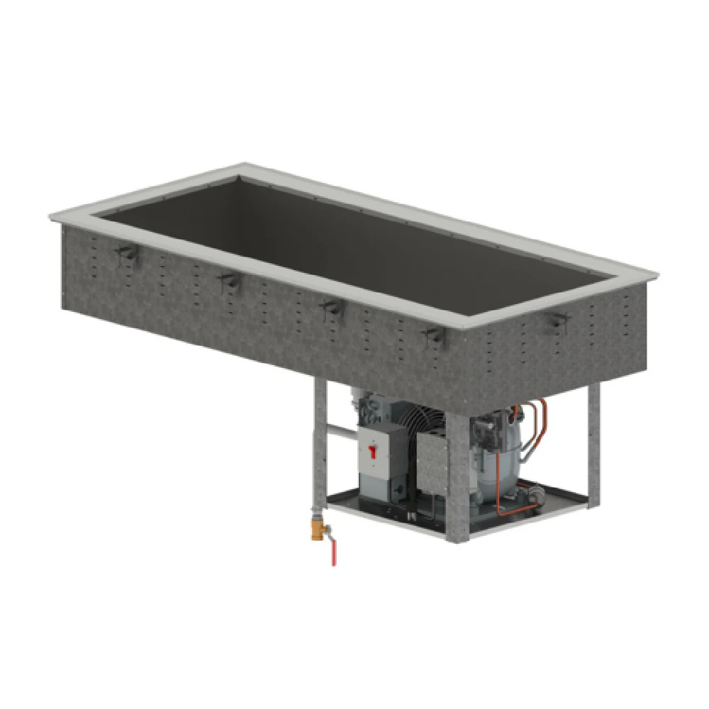 Vollrath FC-4CP-03120-R 26 Inch Refrigerated Cold-Pan Drop-in with 3 Wells