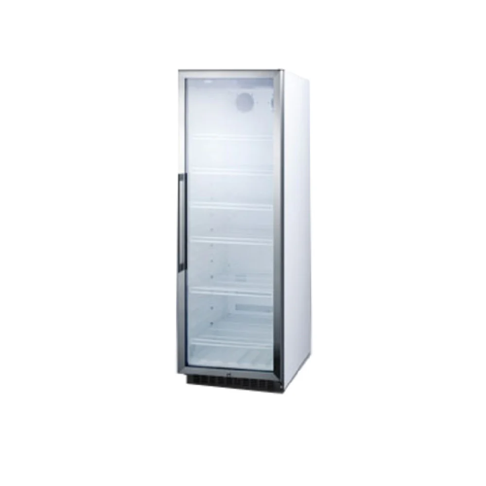 Summit SCR1400W 23 Inch Electric Beverage Center Frost-free White