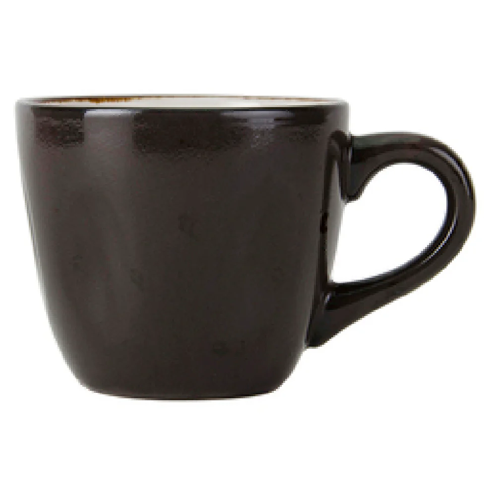 Tuxton GGM-085 3-1/2 Oz Espresso Cup Porcelain with Handle Mushroom Color Tuxton GGM-085 3-1/2 Oz Espresso Cup Porcelain with Handle Mushroom Color