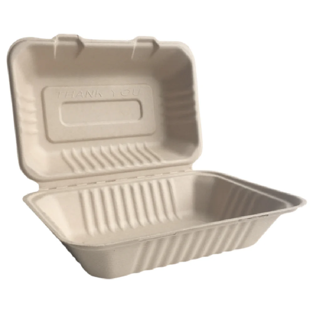 JMC Janitorial JMCBEFC96EB ECO Hinged Clamshell Container 9 JMC Janitorial JMCBEFC96EB ECO Hinged Clamshell Container 9