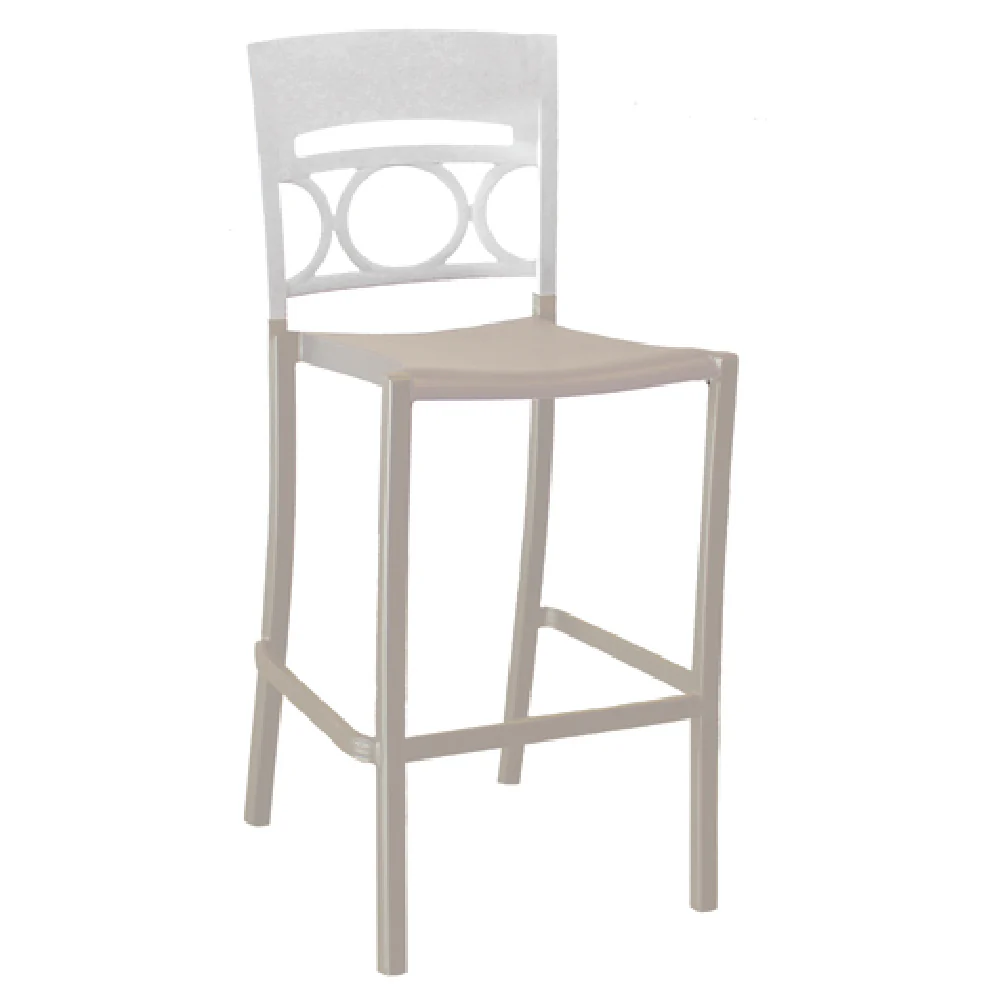 Grosfillex UT654096 21 Inch Bar Stool Armless Design Resin Outdoor Grosfillex UT654096 21 Inch Bar Stool Armless Design Resin Outdoor