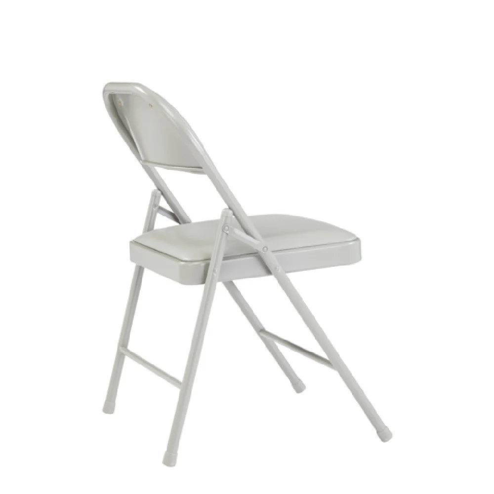 National Public Seating 952 18 Inch Vinyl Padded Folding Chair Pack of 4