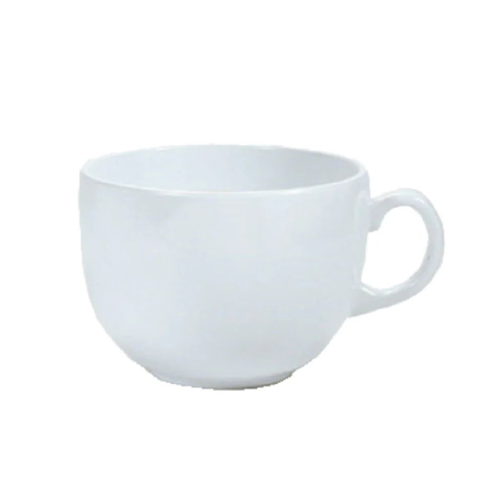 GET Enterprises C-1002-W 24 Oz White Mug Break-Resistant Melamine 4-3/4 Inch
