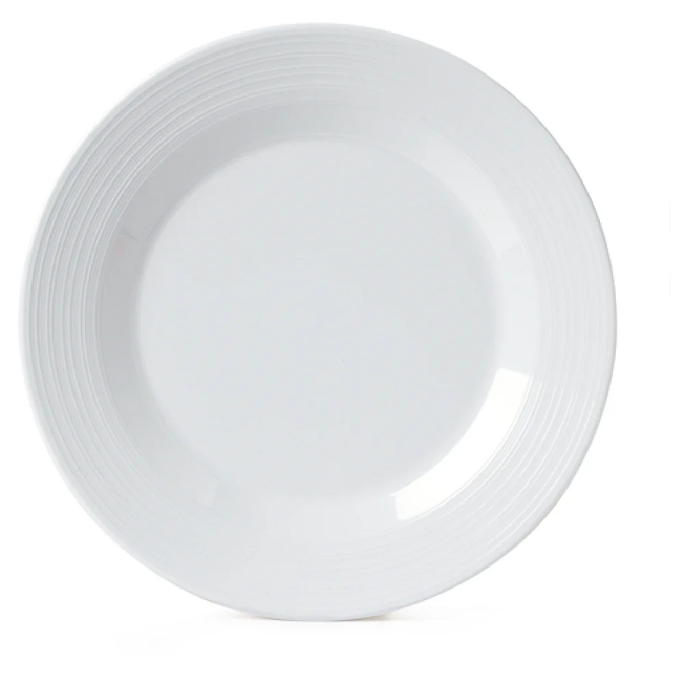 GET Enterprises PT-10-MN-W 10 Inch Round White Melamine Plate 12 Packs GET Enterprises PT-10-MN-W 10 Inch Round White Melamine Plate 12 Packs