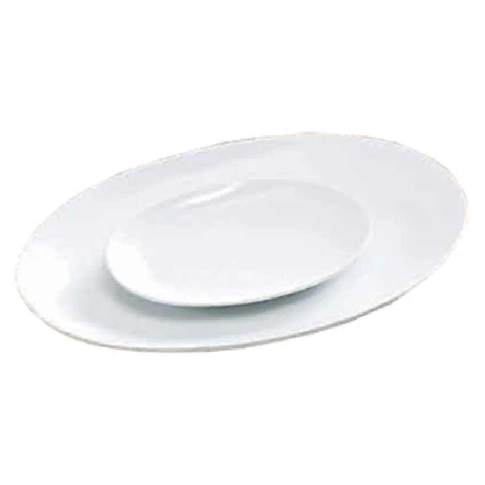Yanco AC-14-CP 14 Inch Oval Coupe Platter to Serve Large Dishes Porcelain Case Yanco AC-14-CP 14 Inch Oval Coupe Platter to Serve Large Dishes Porcelain Case