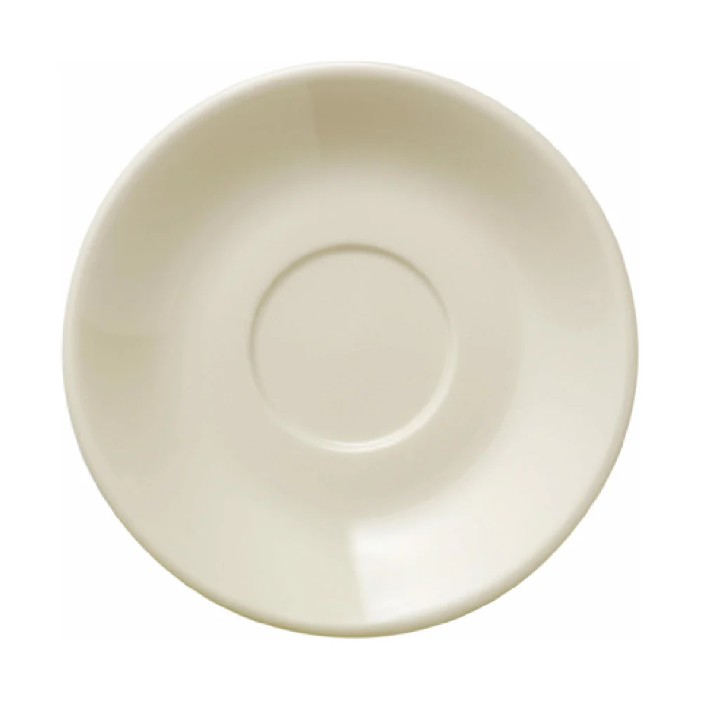 Libbey 740-901-678 6-3/4 Inch Jumbo Saucer Porcelain Cream White Libbey 740-901-678 6-3/4 Inch Jumbo Saucer Porcelain Cream White