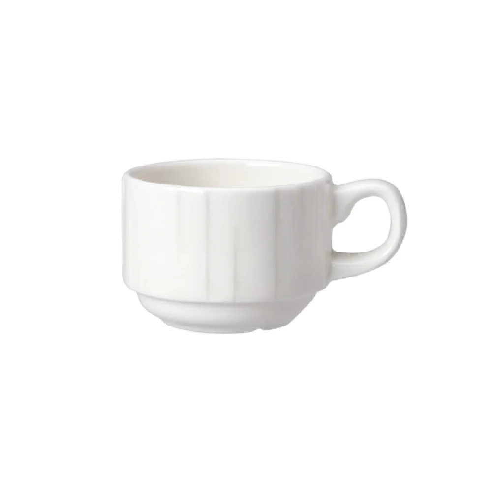 Steelite 9119C1255 3.0 Oz Cup Alumina Vitrified White Ceramic with Durable Design
