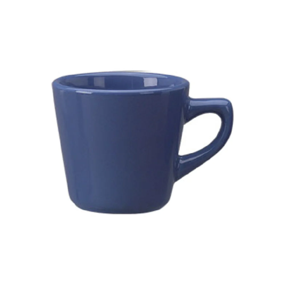 International Tableware CA-1-LB 7 Oz Cup With Handle Ceramic Light Blue