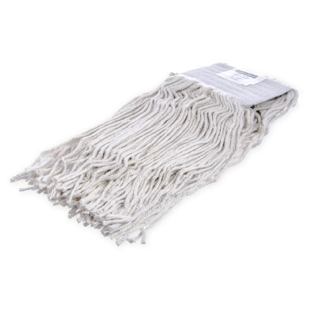 Carlisle 369819B00 5 Inch X-large Four-ply Cut-end Wet Mop Head Cotton White Carlisle 369819B00 5 Inch X-large Four-ply Cut-end Wet Mop Head Cotton White
