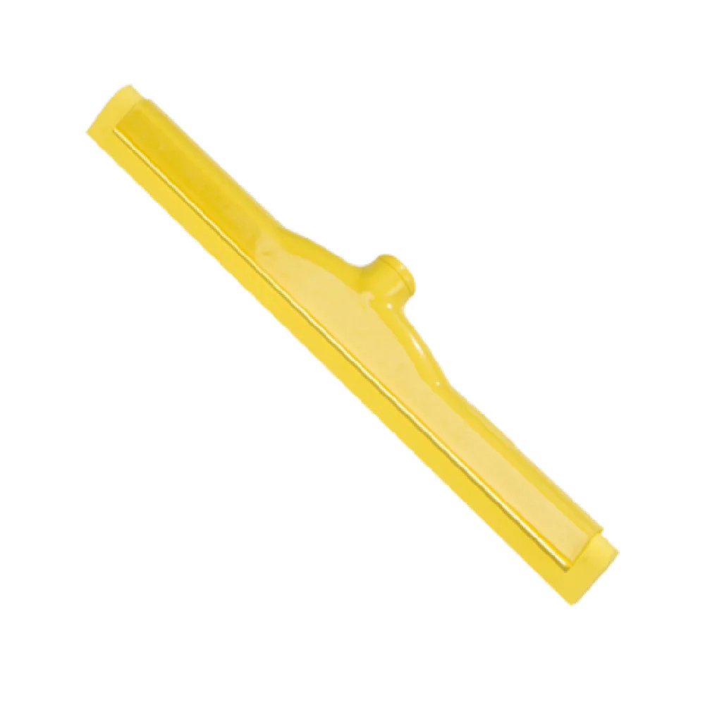 Carlisle 4156704 18 Inch Hygienic Floor Squeegee Head Synthetic Rubber Plastic Yellow