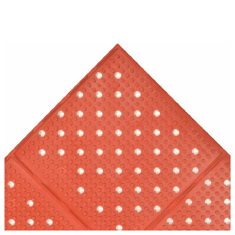 Notrax T23R0260RD 24 Inch Reversible Oil-Resistant Floor Mat Red Rubber Notrax T23R0260RD 24 Inch Reversible Oil-Resistant Floor Mat Red Rubber
