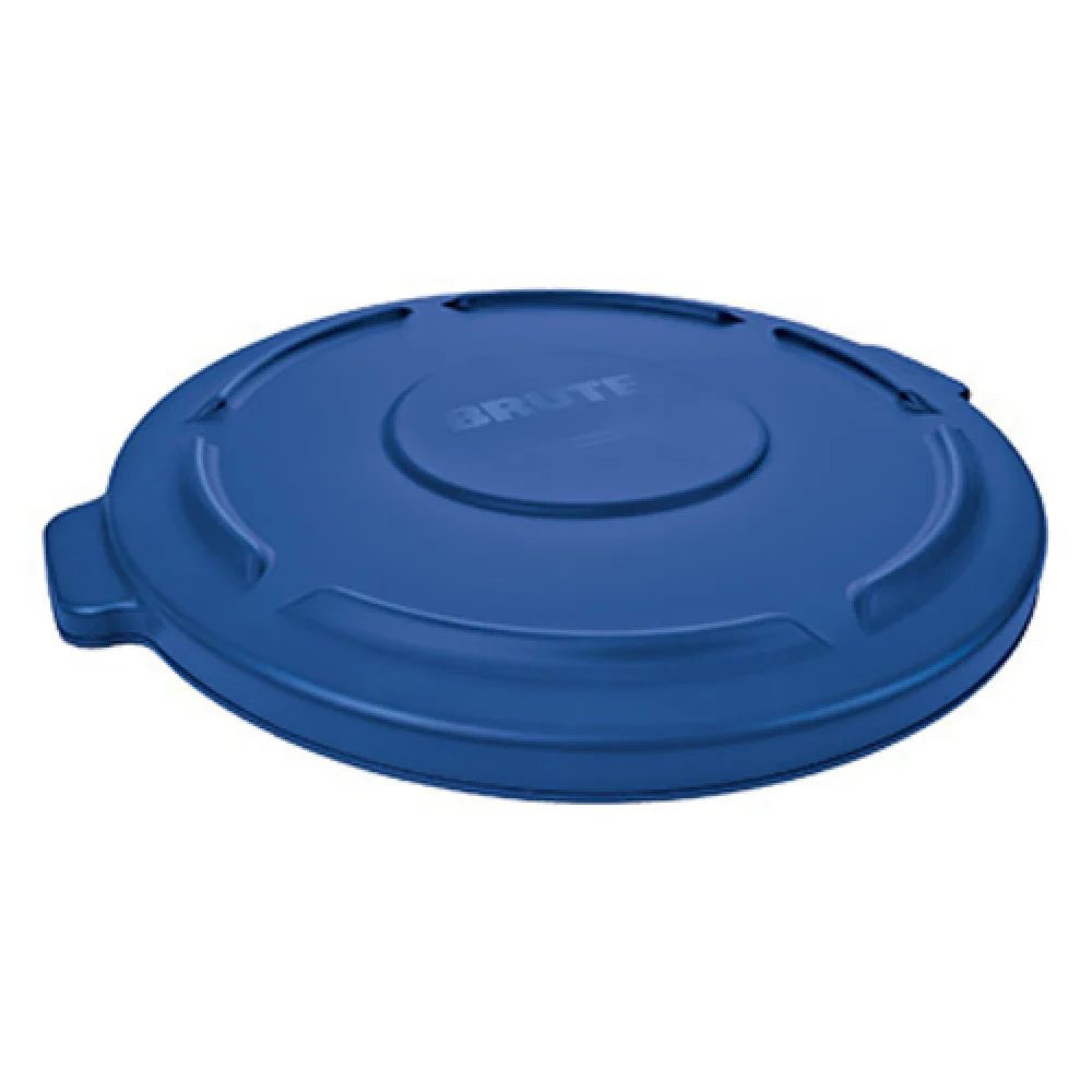 Rubbermaid FG263100BLUE 22 Inch Diameter Trash Receptacle Lid Blue Plastic