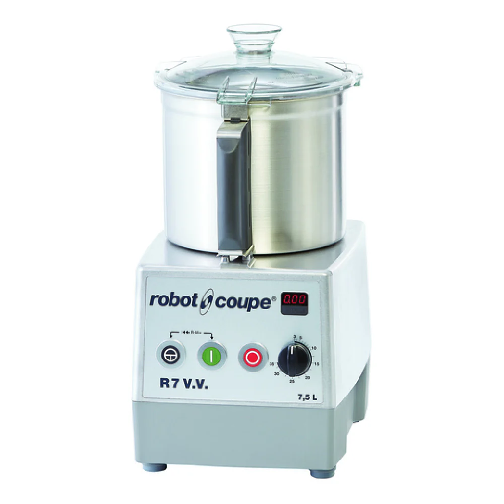 Robot Coupe R7VV 15 Inch Bowl Cutter Mixer 7.5 Liter with Handle Stainless Steel Robot Coupe R7VV 15 Inch Bowl Cutter Mixer 7.5 Liter with Handle Stainless Steel