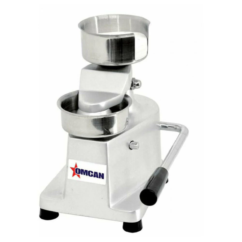 Omcan 21572 4 Inch Hamburger Press Anodized Aluminum Manual Omcan 21572 4 Inch Hamburger Press Anodized Aluminum Manual