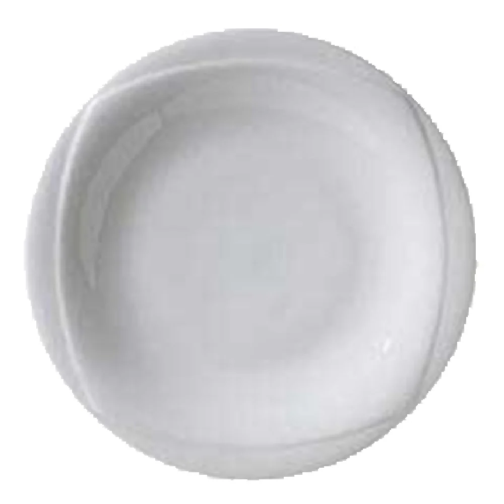 Vertex China AV-Q8 9 Inch Diameter Round Bright White Glossy Plate Vertex China AV-Q8 9 Inch Diameter Round Bright White Glossy Plate