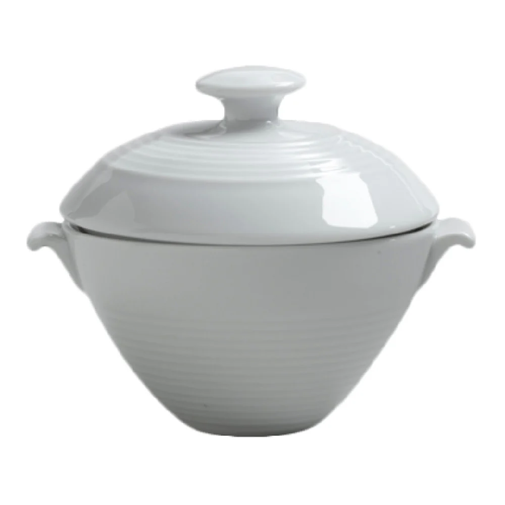 Steelite 6300P139 High Bowl Lid Aura Aura Gourmet Porcelain 2 Dozen Packs