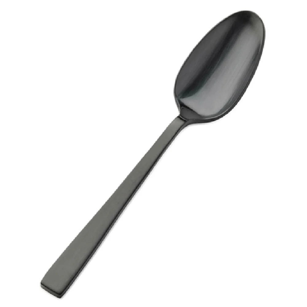 Bon Chef S3700BM 6-1/4 Inch Roman Teaspoon Black Matte 18/10 Stainless Steel