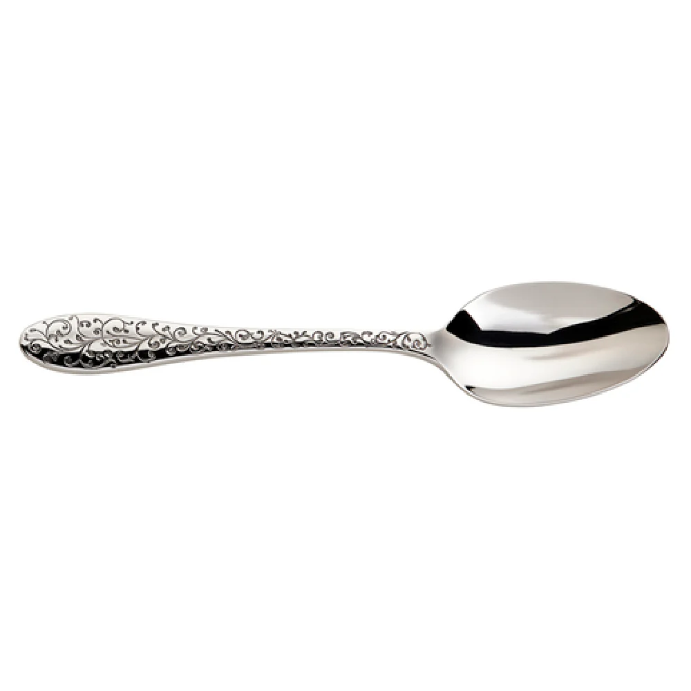 1880 Hospitality T638STSF 5-4/5 Inch Paisley Pattern Teaspoon 18/10 Stainless Steel