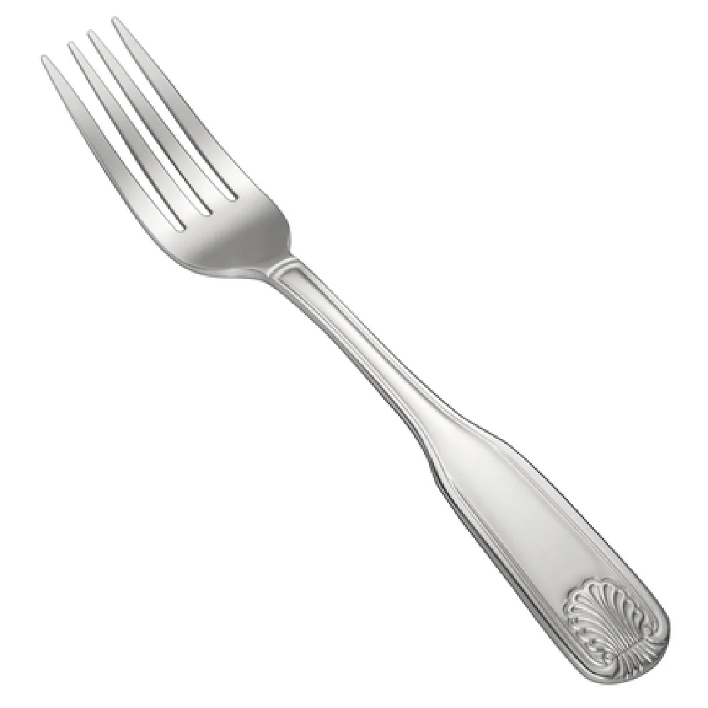 CAC China 3001-05 7-3/8 Inch Dinner Fork Heavy Weight 18/0 Stainless Steel