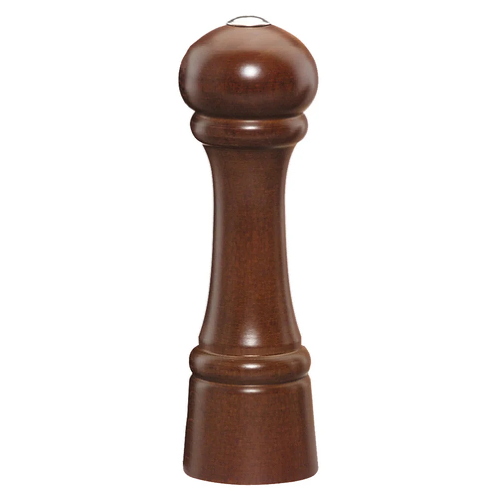 Chef Specialties 08155 8 Inch Salt Pepper Shaker Wood Stainless Steel Cap Walnut Finish Chef Specialties 08155 8 Inch Salt Pepper Shaker Wood Stainless Steel Cap Walnut Finish