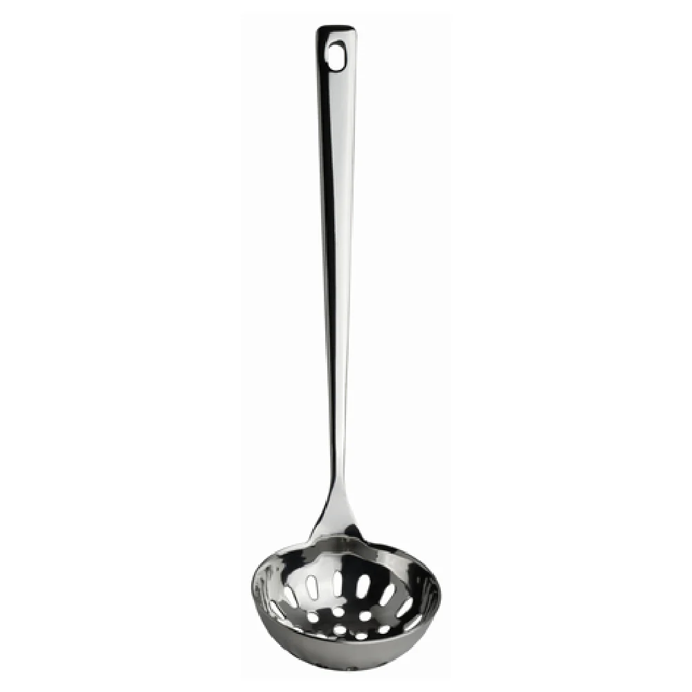 Steelite 7347MW129 12.25 Inch Large Slotted Lade Stainless Steel with Durability