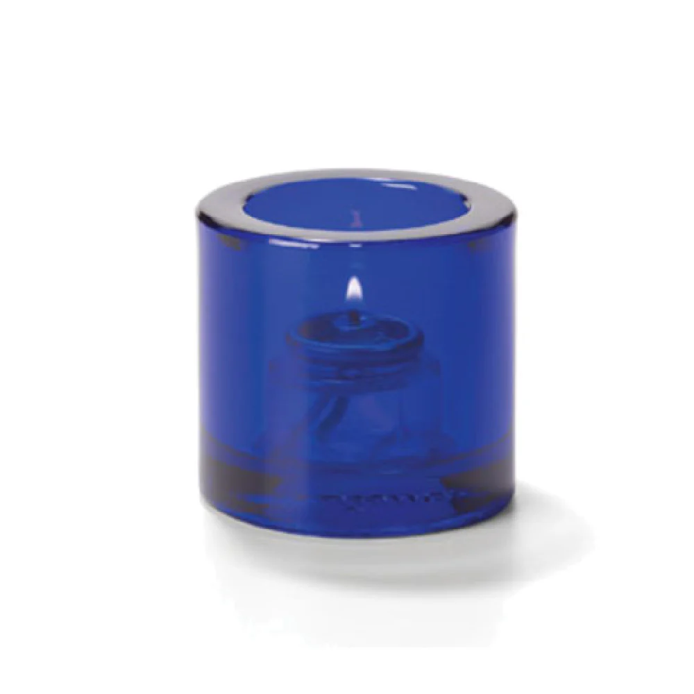 Hollowick 5140CBL 2-3/4 Inch Tealight Lamp Cobalt Blue Thick Glass Hollowick 5140CBL 2-3/4 Inch Tealight Lamp Cobalt Blue Thick Glass