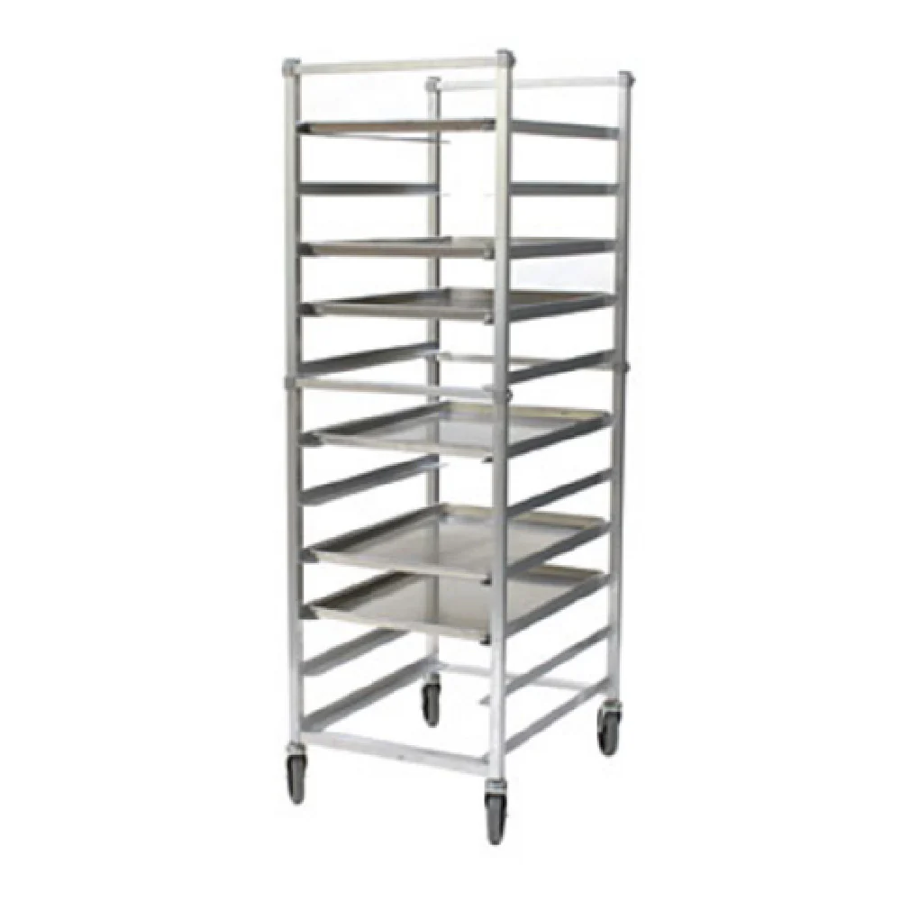 Eagle OUR-1811-5 21 Inch Mobile Utility Rack Open Sides Aluminum with Slides Eagle OUR-1811-5 21 Inch Mobile Utility Rack Open Sides Aluminum with Slides