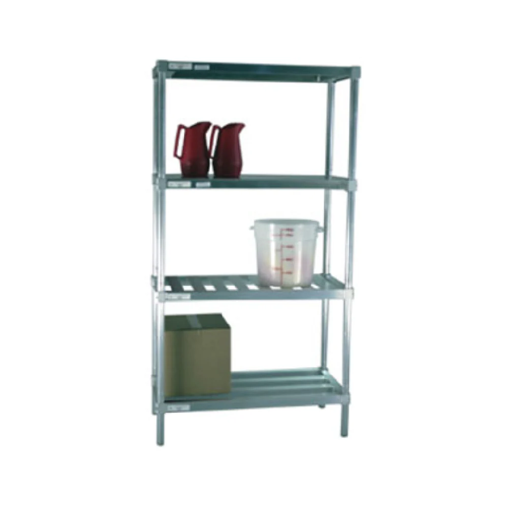 New Age Industrial 1866HD 66 Inch Adjust-A-Shelf Heavy Duty Aluminum Shelf New Age Industrial 1866HD 66 Inch Adjust-A-Shelf Heavy Duty Aluminum Shelf