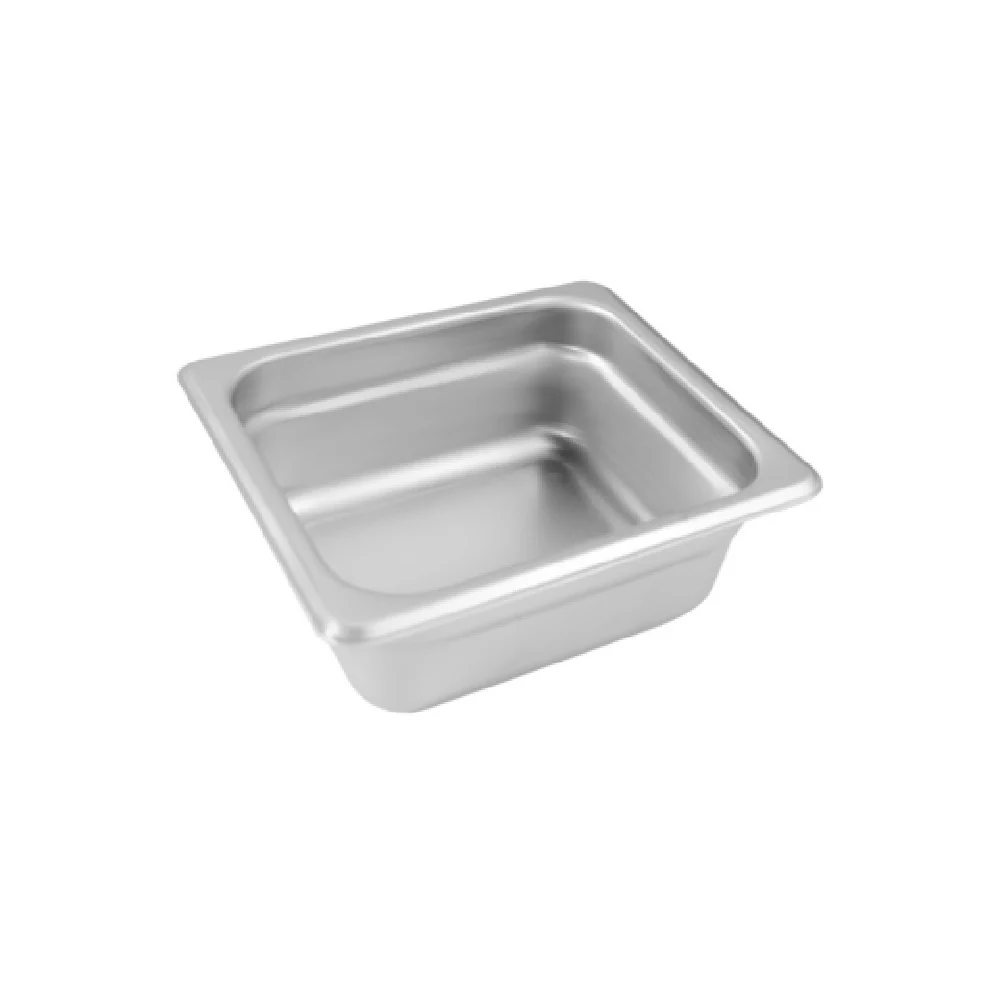 CAC China STPS-25-2 Steam Pan 1/6 Size Stainless Steel Anti-Jam 25 Gauge CAC China STPS-25-2 Steam Pan 1/6 Size Stainless Steel Anti-Jam 25 Gauge