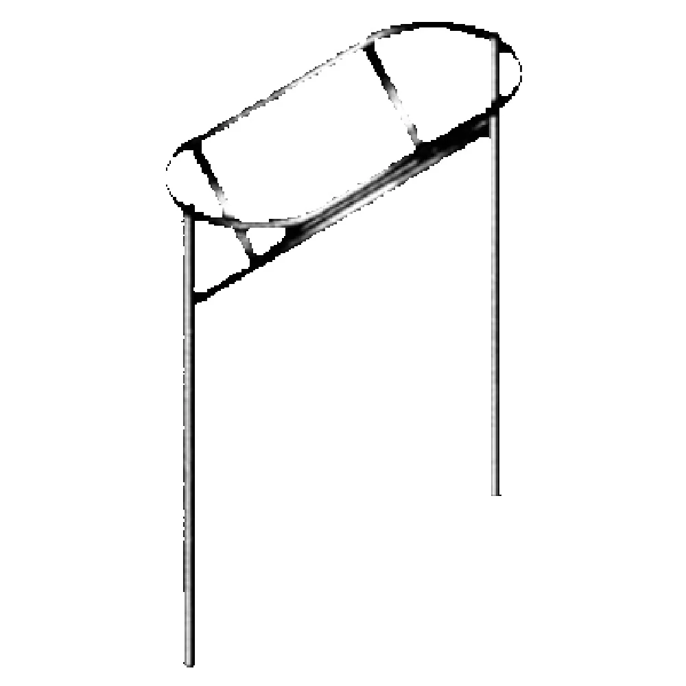 SPG International TPR-96-S Universal Stainless® Pot Rack Table Mount 90
