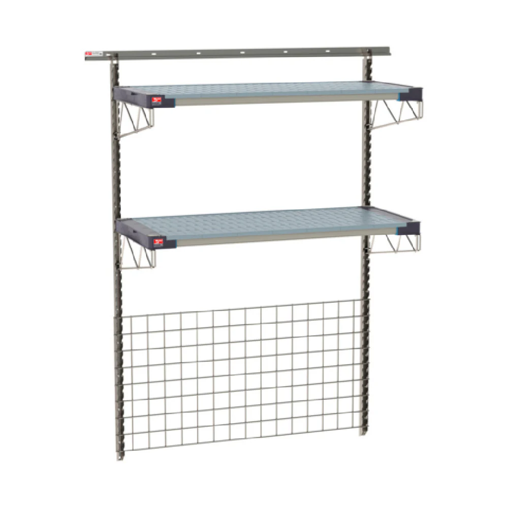 Metro SW-2148S4-72-BASE SmartWall Life Tall Base Kit Type 304 Stainless Steel Components: (1) Wall Track