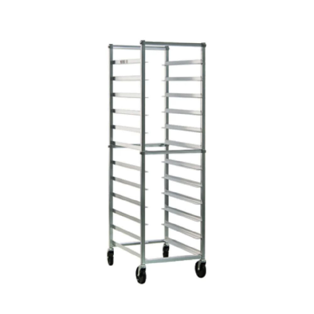New Age Industrial 6303 Bun Pan Rack 20 Inch Open Sides Aluminum with Angle Guides New Age Industrial 6303 Bun Pan Rack 20 Inch Open Sides Aluminum with Angle Guides