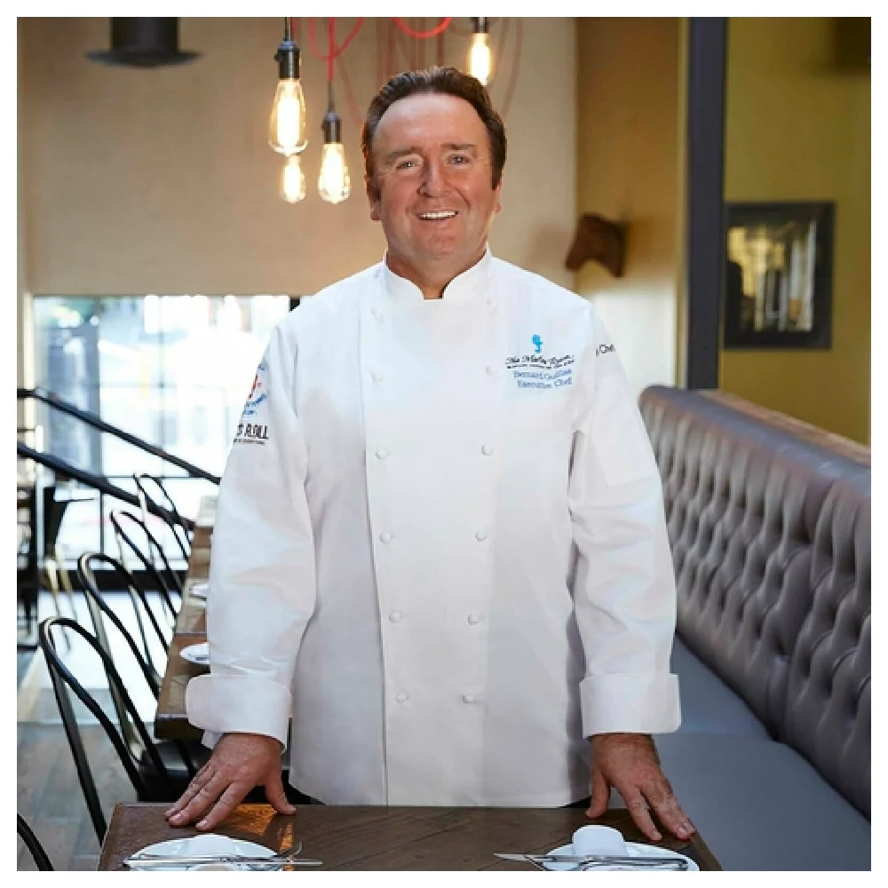 Chef Works ECHRWHT38 Size 38 Chef's Coat Double-breasted Long Sleeves White Cotton Chef Works ECHRWHT38 Size 38 Chef's Coat Double-breasted Long Sleeves White Cotton
