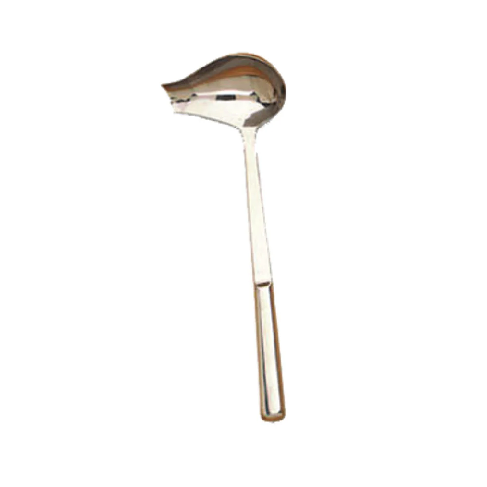 American Metalcraft SLL2 12 Inch 2 oz Spout Ladle with Finger Grip Stainless Steel Mirror Finish American Metalcraft SLL2 12 Inch 2 oz Spout Ladle with Finger Grip Stainless Steel Mirror Finish