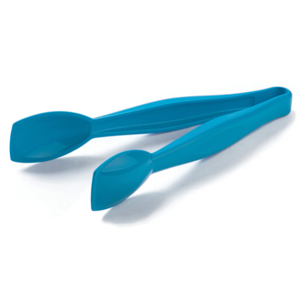 Cambro TGG9787 9-1/2 Inch Easy-grasp Utility Tongs Plastic Aquamarine