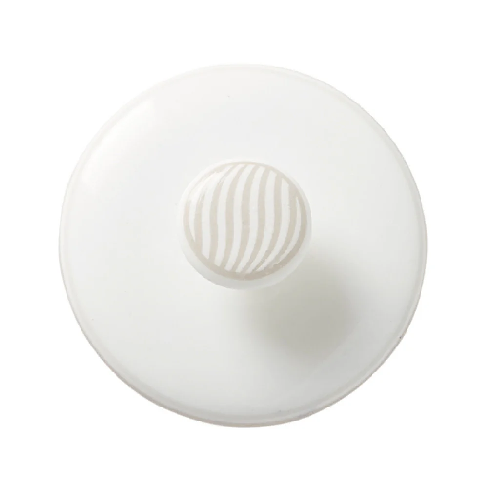 Steelite 82122AND0542L 2.375 Inch Beverage Pot Lid Bone China Taupe