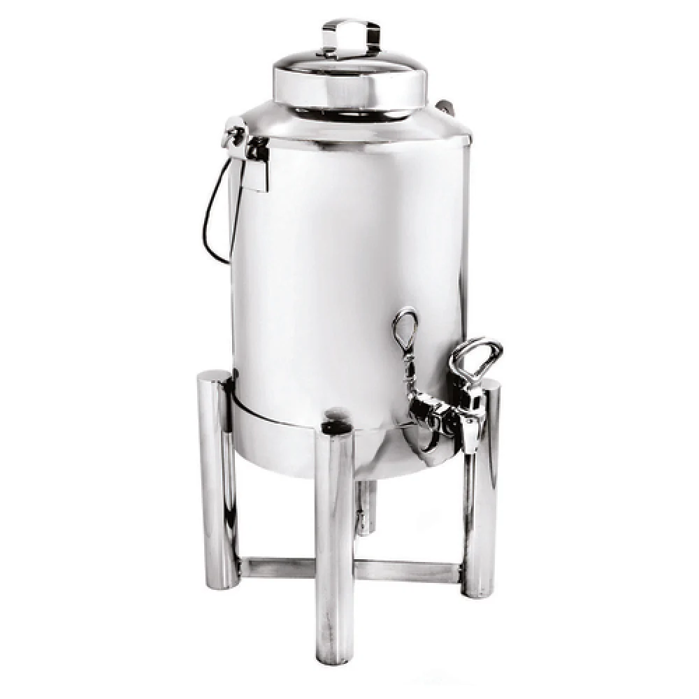 Steelite DW055MLWSS 5.5 Qt Milk Dispenser with Single Valve Stainless Steel Steelite DW055MLWSS 5.5 Qt Milk Dispenser with Single Valve Stainless Steel