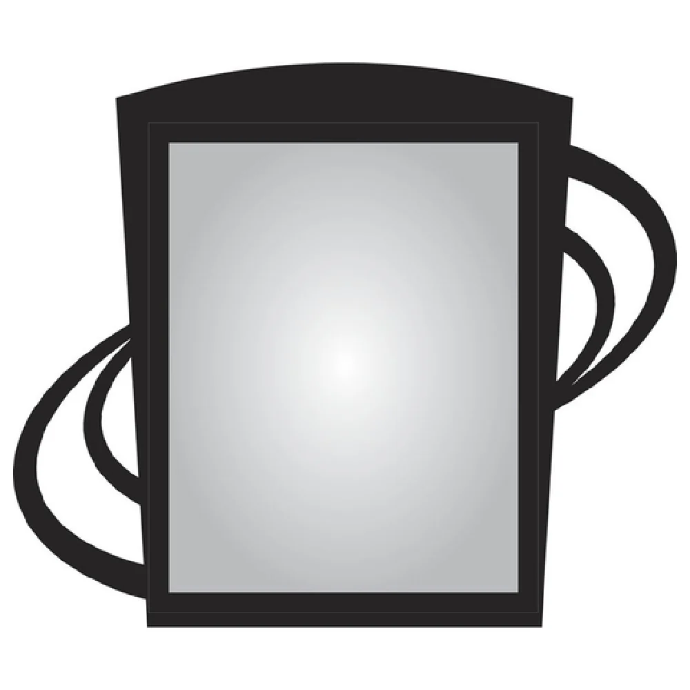 Hubert 81111 Menu Board 1-pocket Wall-mount