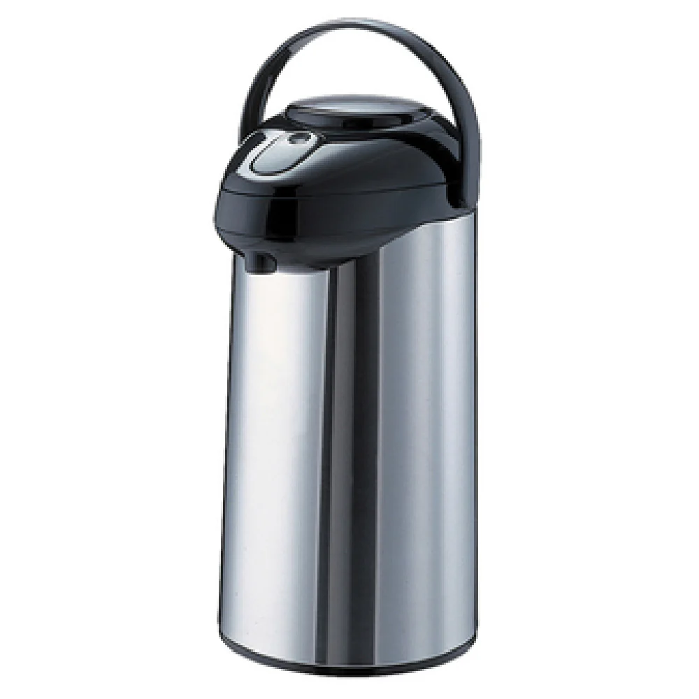 Service Ideas SSA250 2-1/2 Liter Airpot Stainless Steel with Vacuum Insulation