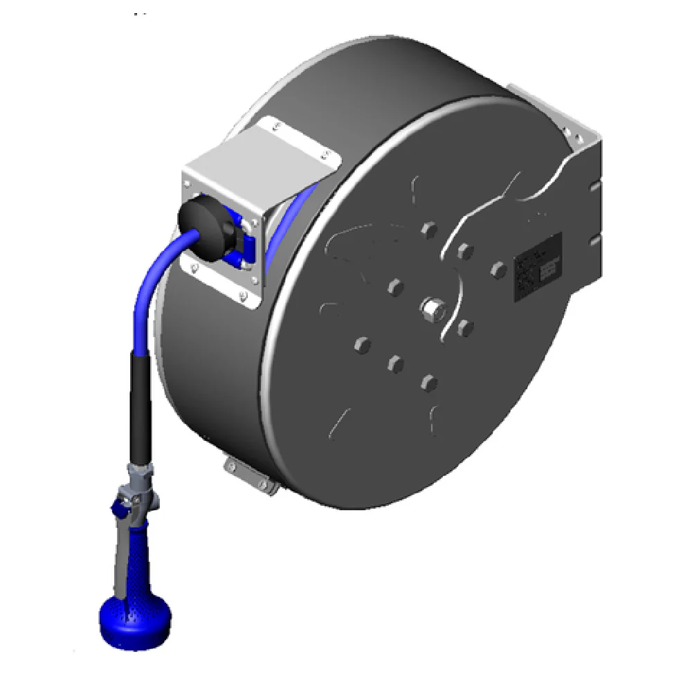 T&S Brass B-7142-C08M Hose Reel System Enclosed 3/8
