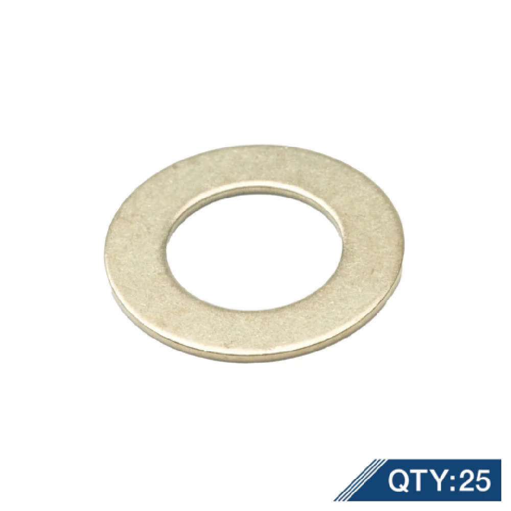 T&S Brass 000986-45M Bonnet Washer 25 Units for Faucet Maintenance