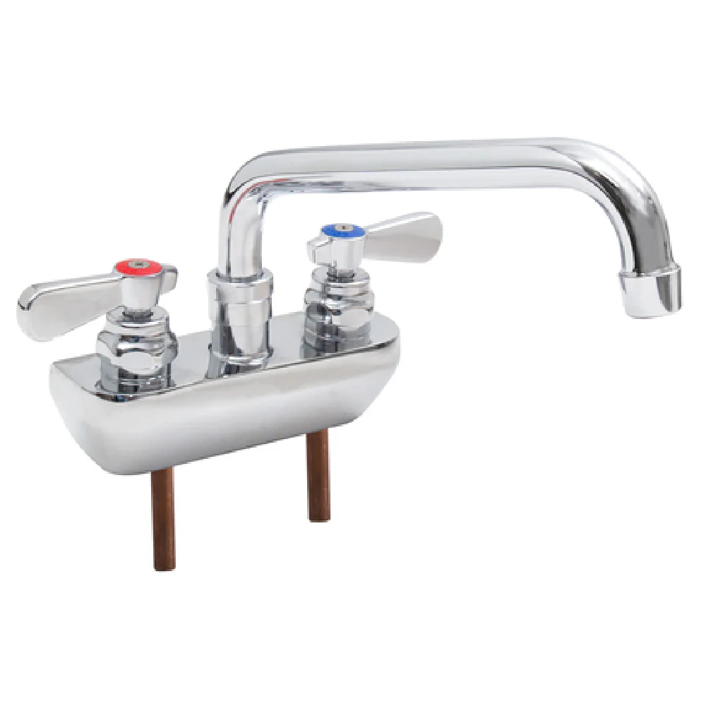 John Boos PBF-4SM2-8LF-X 8 Inch Splash Mount Faucet Lead Free Chrome Finish John Boos PBF-4SM2-8LF-X 8 Inch Splash Mount Faucet Lead Free Chrome Finish