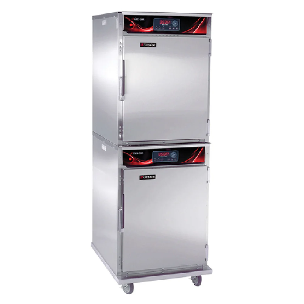 Cres Cor CO151H189DXSTK 31 Inch Mobile Stacked Cook-N-Hold Cabinet Stainless Steel Cres Cor CO151H189DXSTK 31 Inch Mobile Stacked Cook-N-Hold Cabinet Stainless Steel