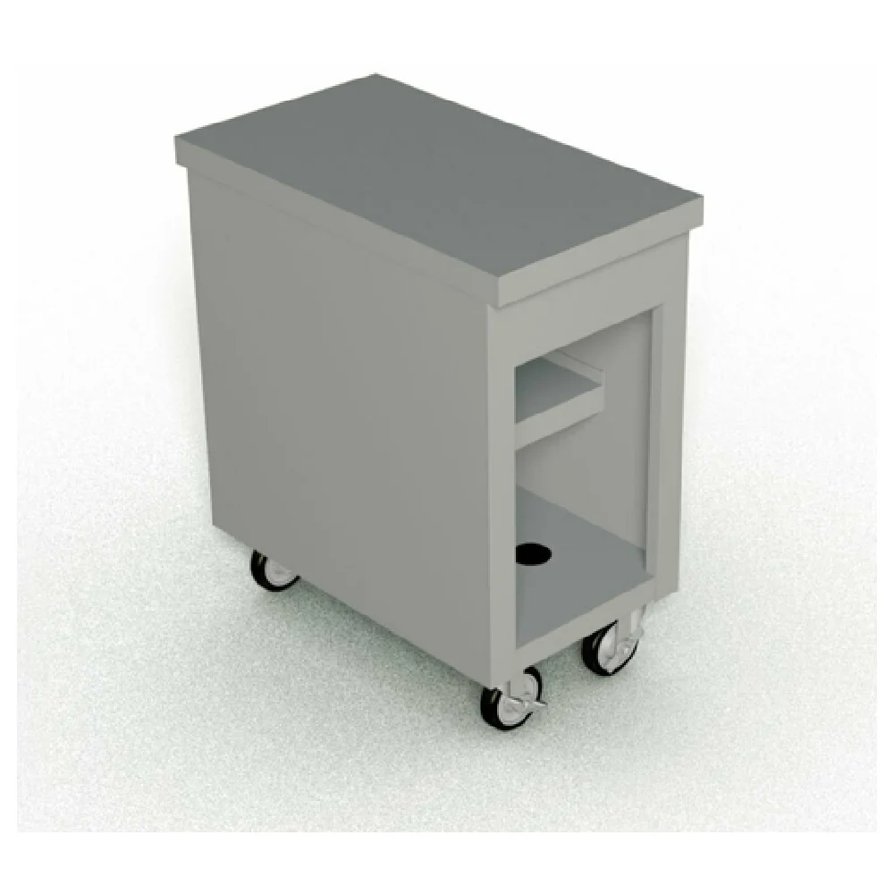 Duke TST-18PG_217150 18 Inch Mobile Utility Counter Stainless Steel Top Built for Durability