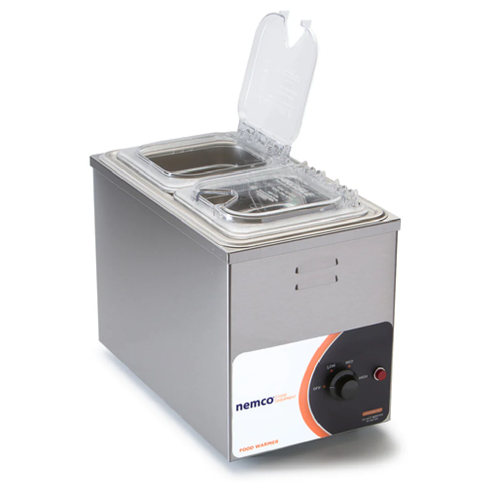 Nemco 6145 14 Inch Fractional Food Warmer Wet Operation Stainless Steel with Thermostat